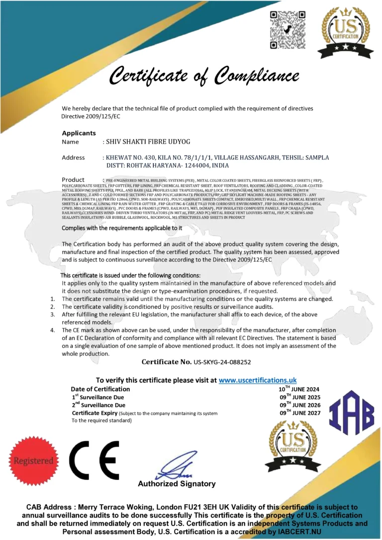CE Certificate